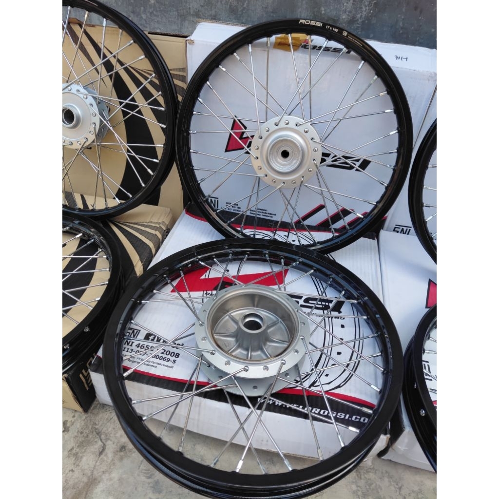 VELG SET RING 17 TROMOL RX KING ORIGINAL