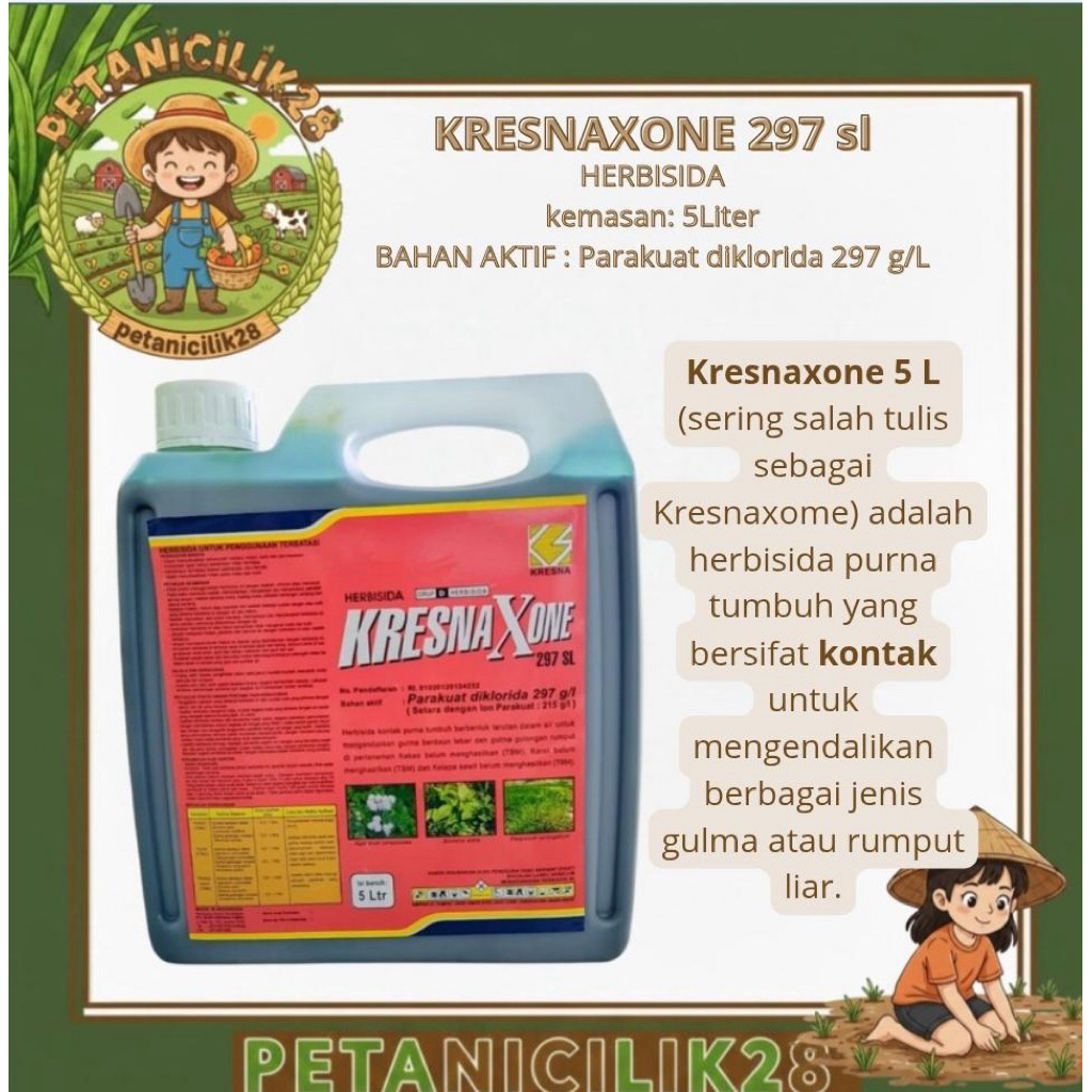 KRESNAXONE 297 SL KEMASAN 5LITER