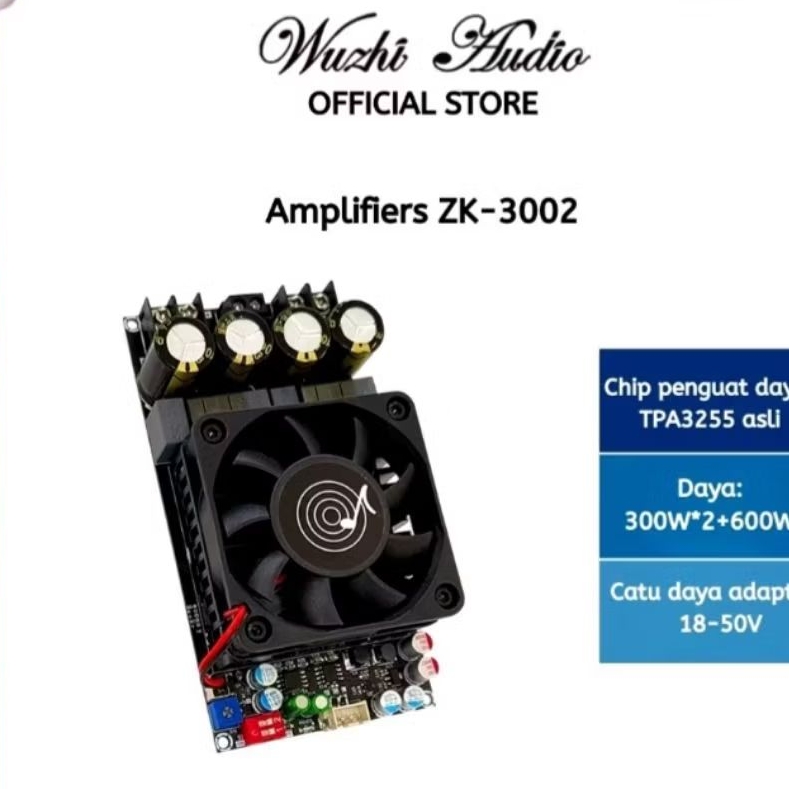 Wuzhi Amplifier Zk3002 class D 600watt