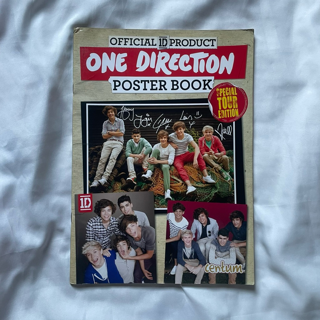 [OFFICIAL & RARE] ONE DIRECTION 1D - THE OFFICIAL POSTER BOOK (OVER 24 FULL-OUT POSTERS INSIDE) ORIG
