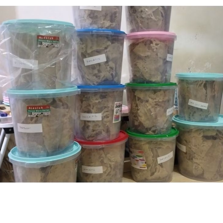 Peyek Kacang Tanah Renyah Toples 5 Liter