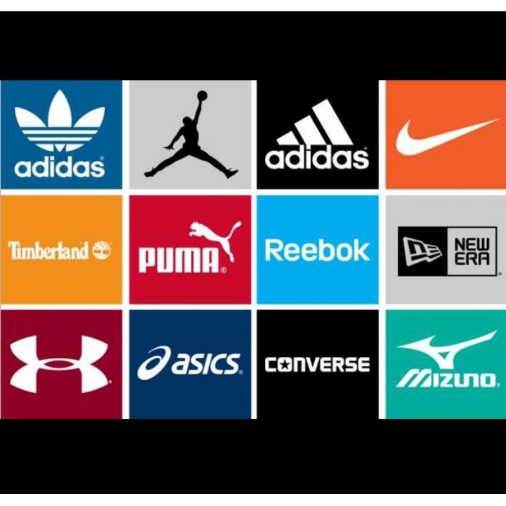 Logo Sablon Patch Brand Sport Adidas Nike NB puma dll
