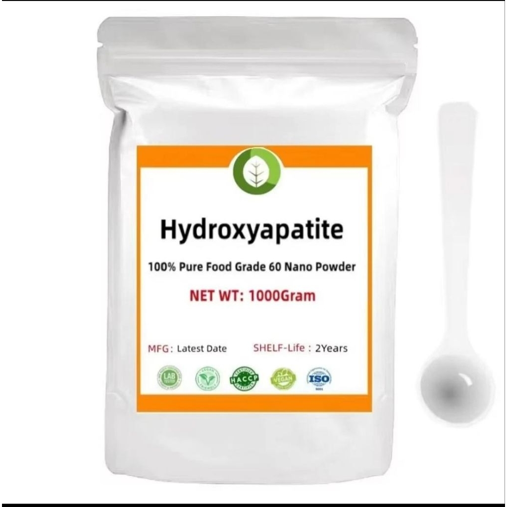 100% Pure Hydroxyapatite 60 Nano powder food grade Using for Toothpaste