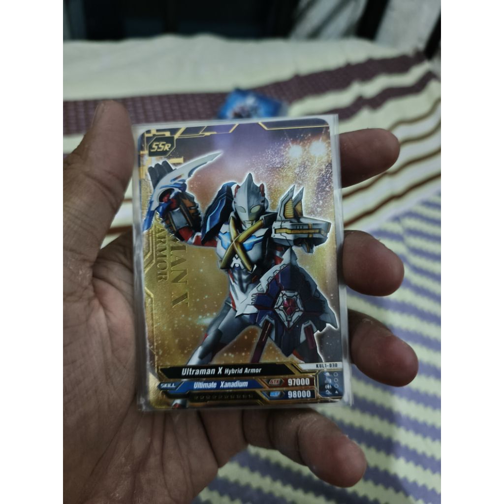 kartu kayou Ultraman ( ultraman x hybrid armor) SSR