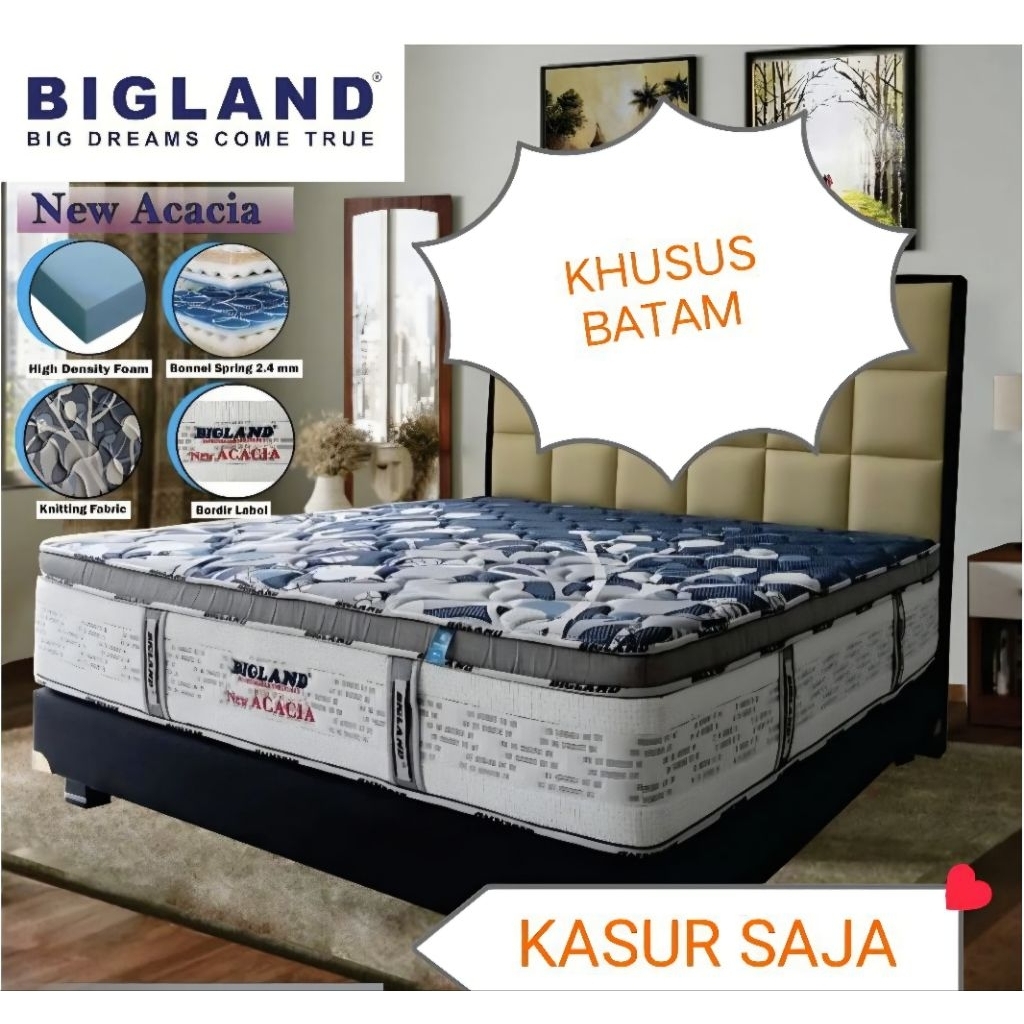 BIGLAND Springbed 160 180 Matras Saja