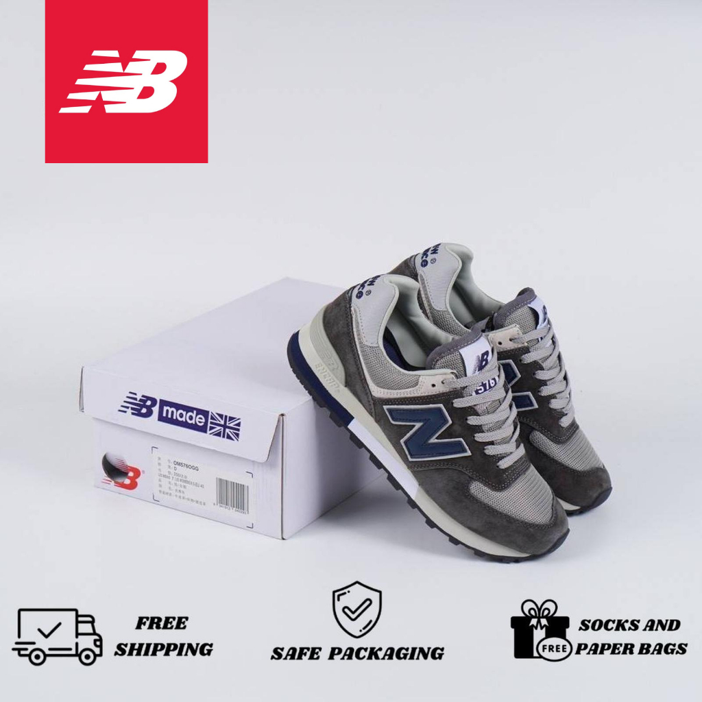Sepatu New Balance 576 30th Anniversary Pack England Original Pria Wanita NB 576 Premium Sneakers Im