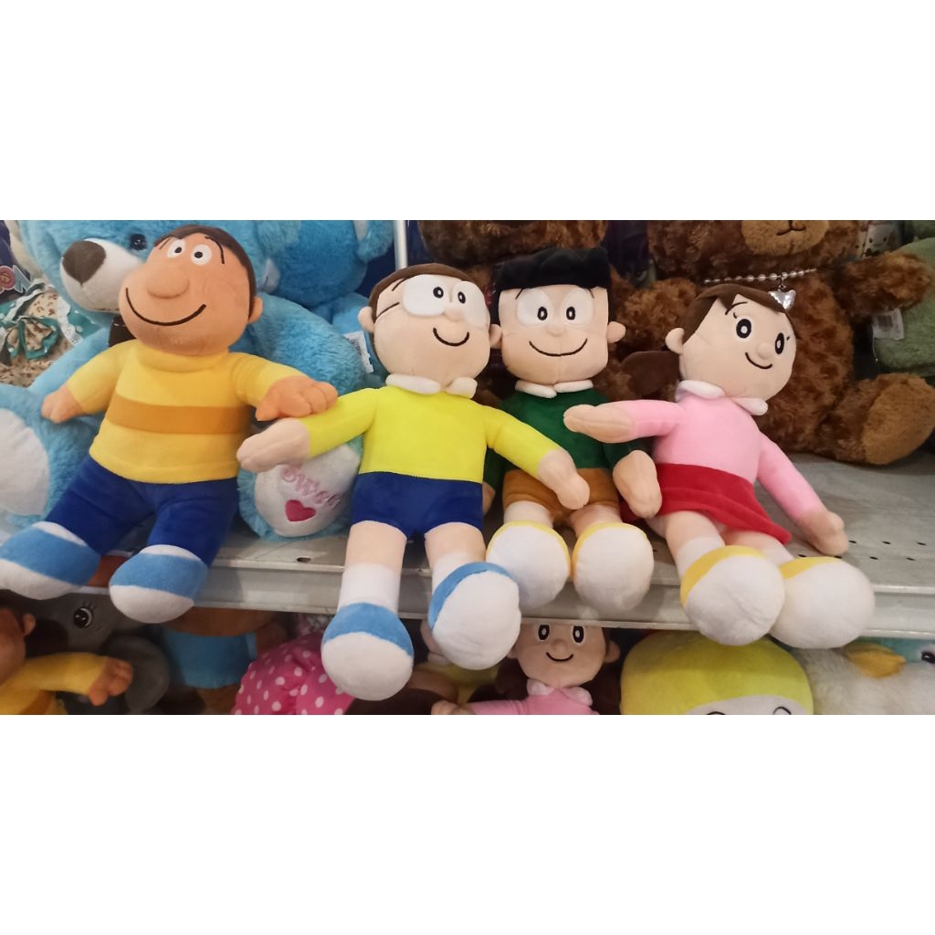 Boneka Nobita, Giant, Shizuka, Suneo