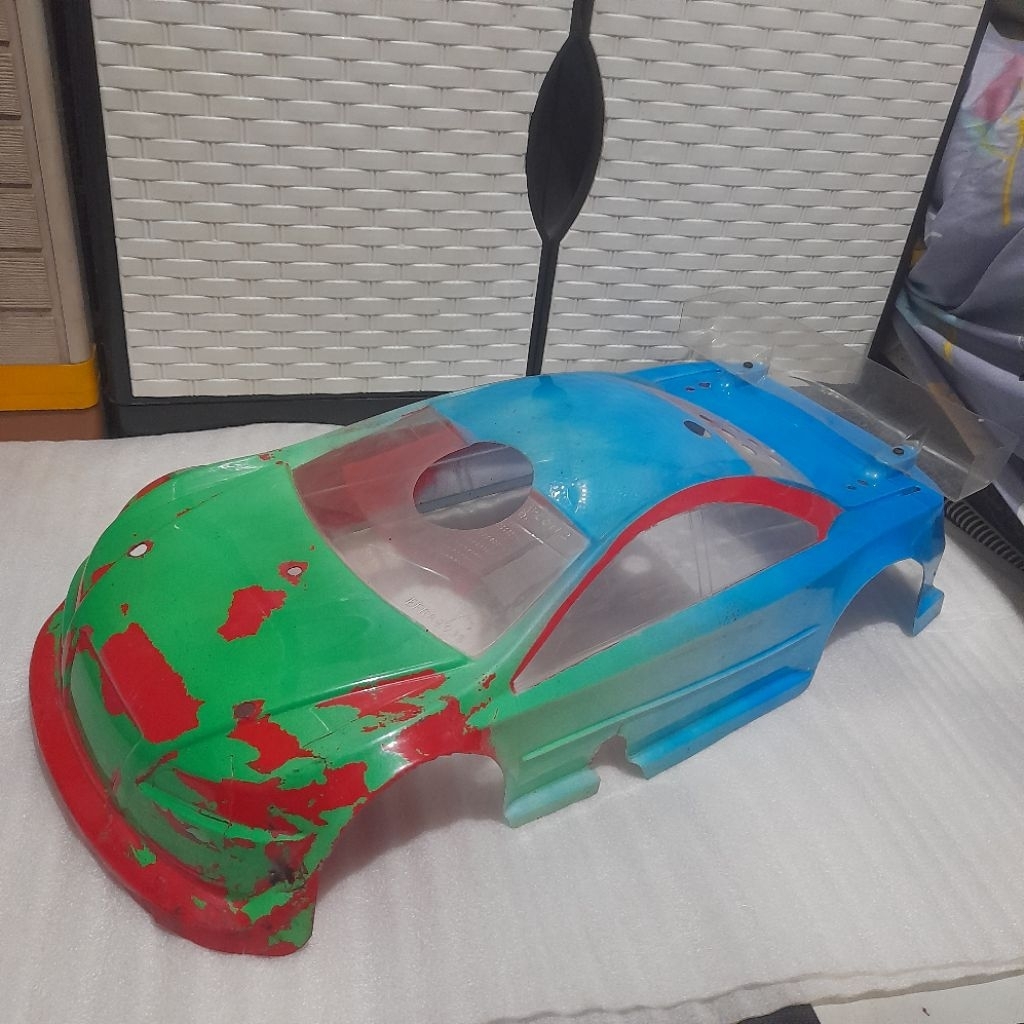 body rc onroad/touring bekas engine 1/10