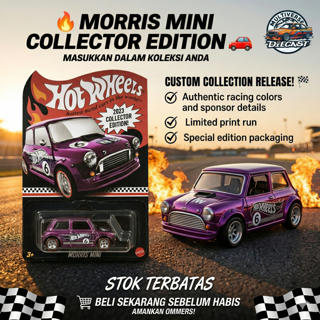 Hot Wheels Collector Edition Morris Mini