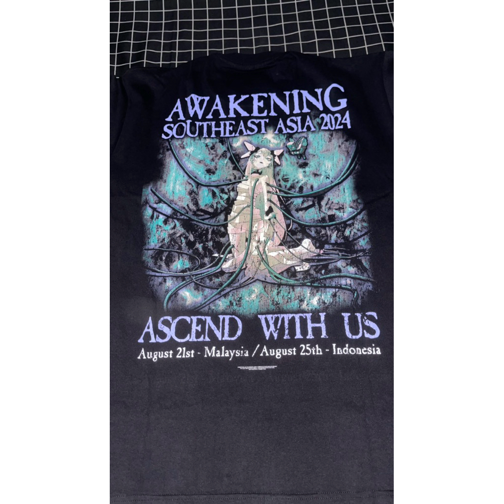 KAOS MERCH BRING ME THE HORIZON NEXFEST 2024 INDONESIA