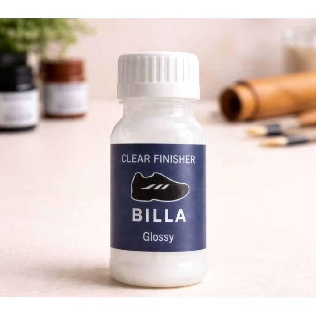 clear. finisher/vernish cat laether paint.penguat dan pengkilap cat