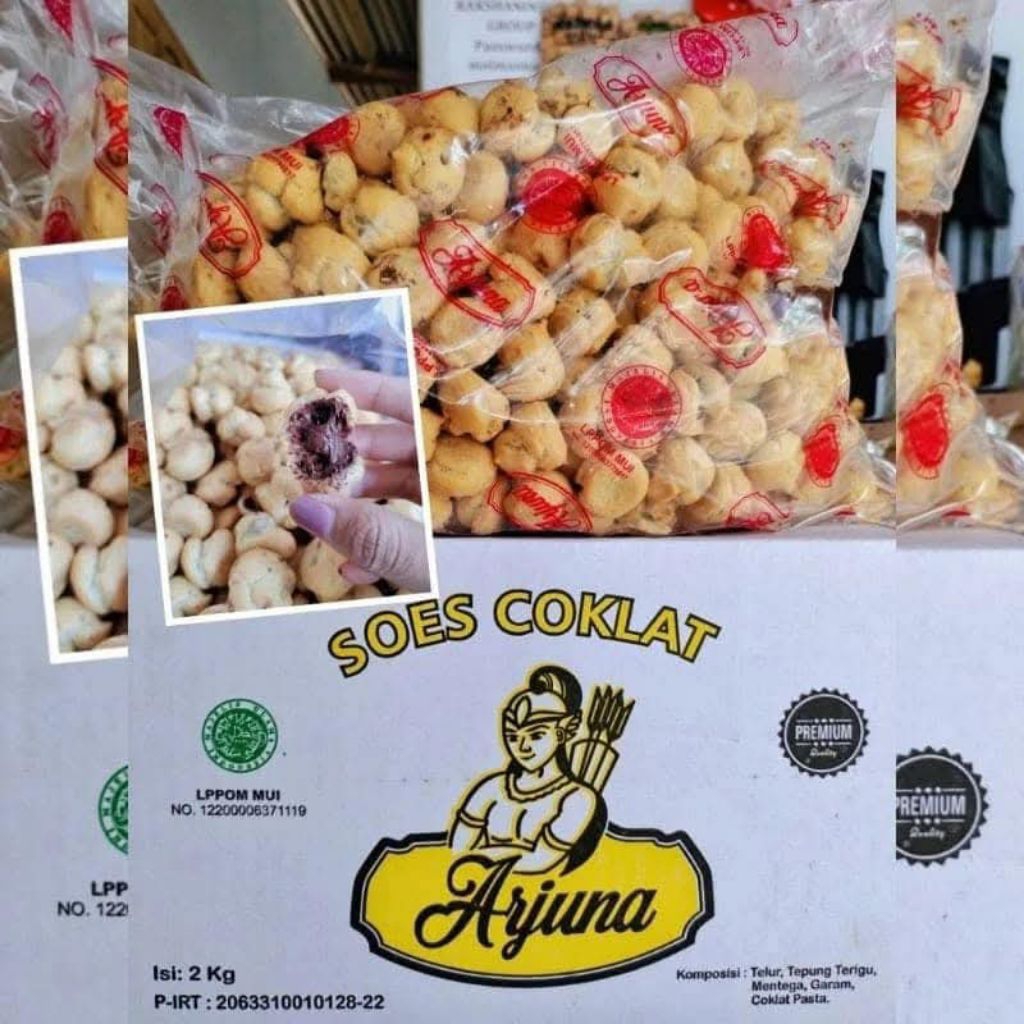 Soes Coklat Arjuna Mini 2kg