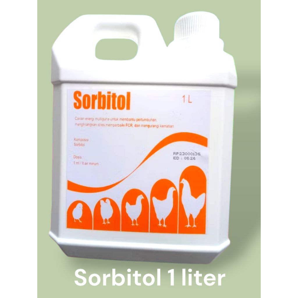Vitamin Ayam Ternak Unggas SORBITOL 1 Liter Agrinusa