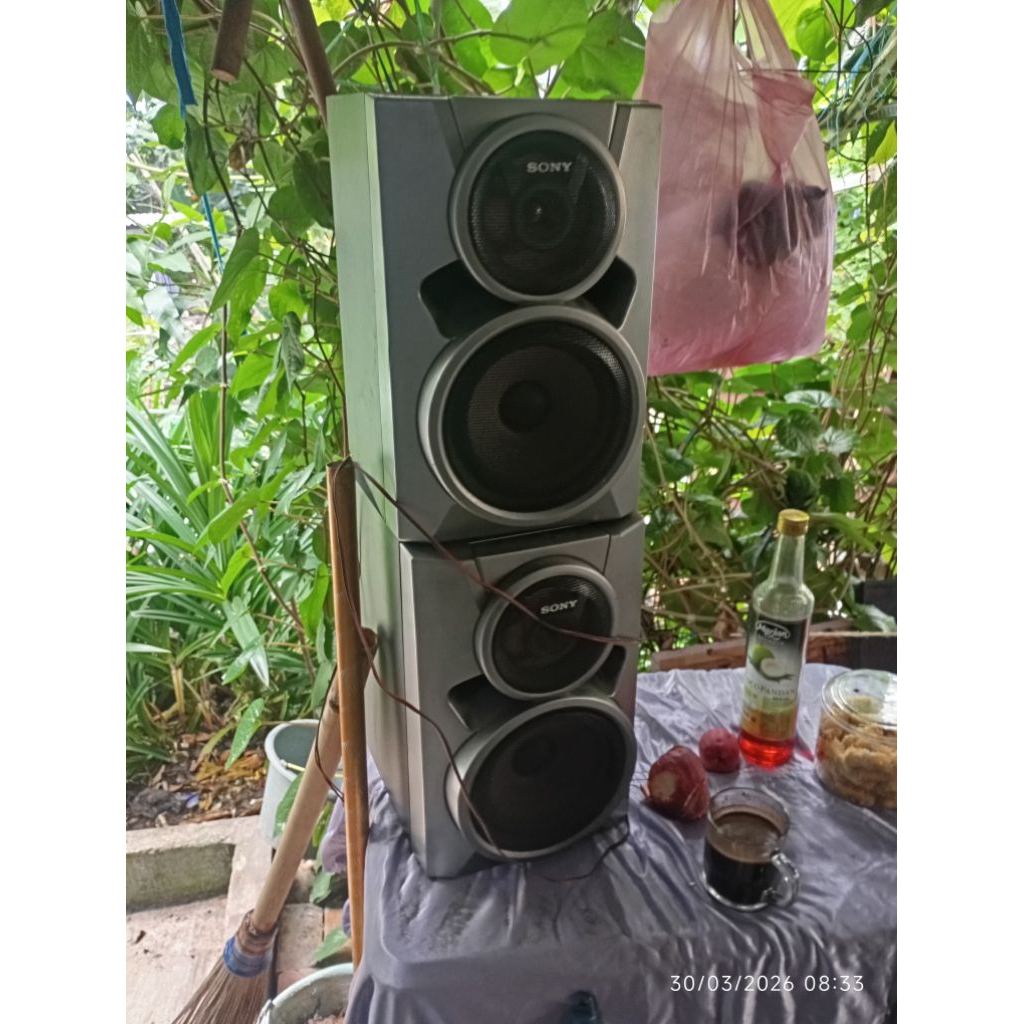 HIFI SONY COMPO MHC-VX33 KONDISI NYALA TAPI TIDAK MAU BUKA TEMPAT DISC