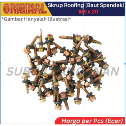 (ECER) Baut Roofing/ Baut Spandek/ Baut Drilling/ Skrup Spandek 4.5 CM