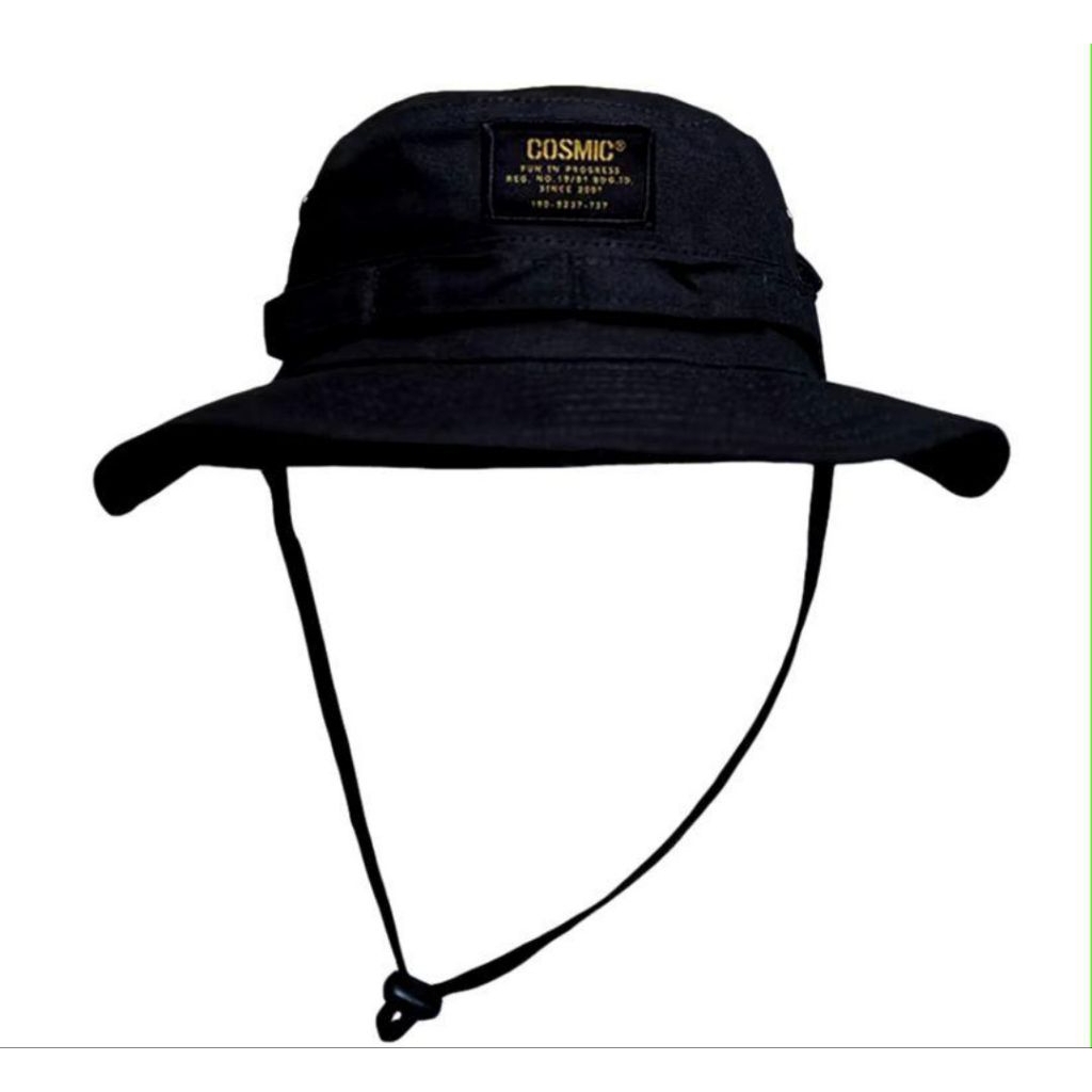 Topi COSMIC SAFARI Black Topi Mancing