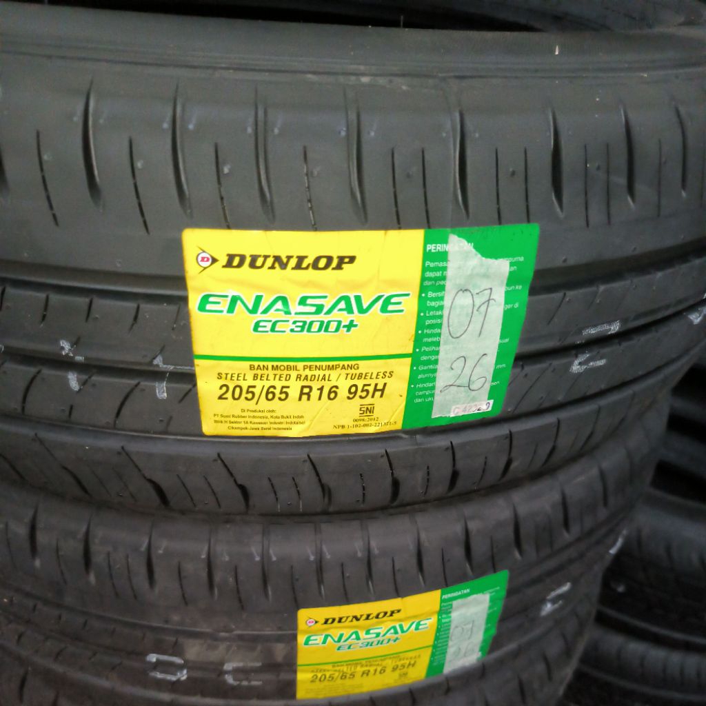 Dunlop Enasave 205/65R16 Dot:26