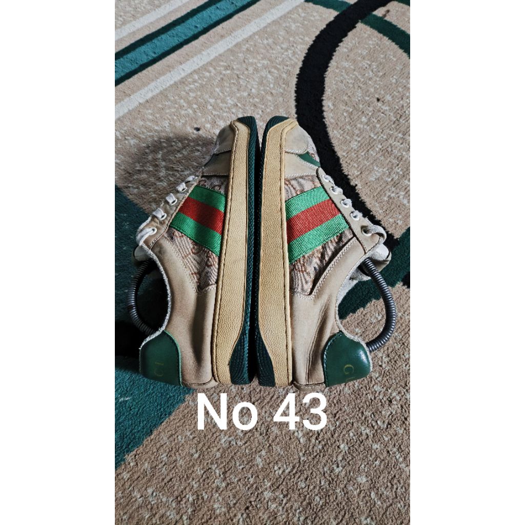 SEPATU GUCCI NO 43 SECOND BEKAS ORIGINAL