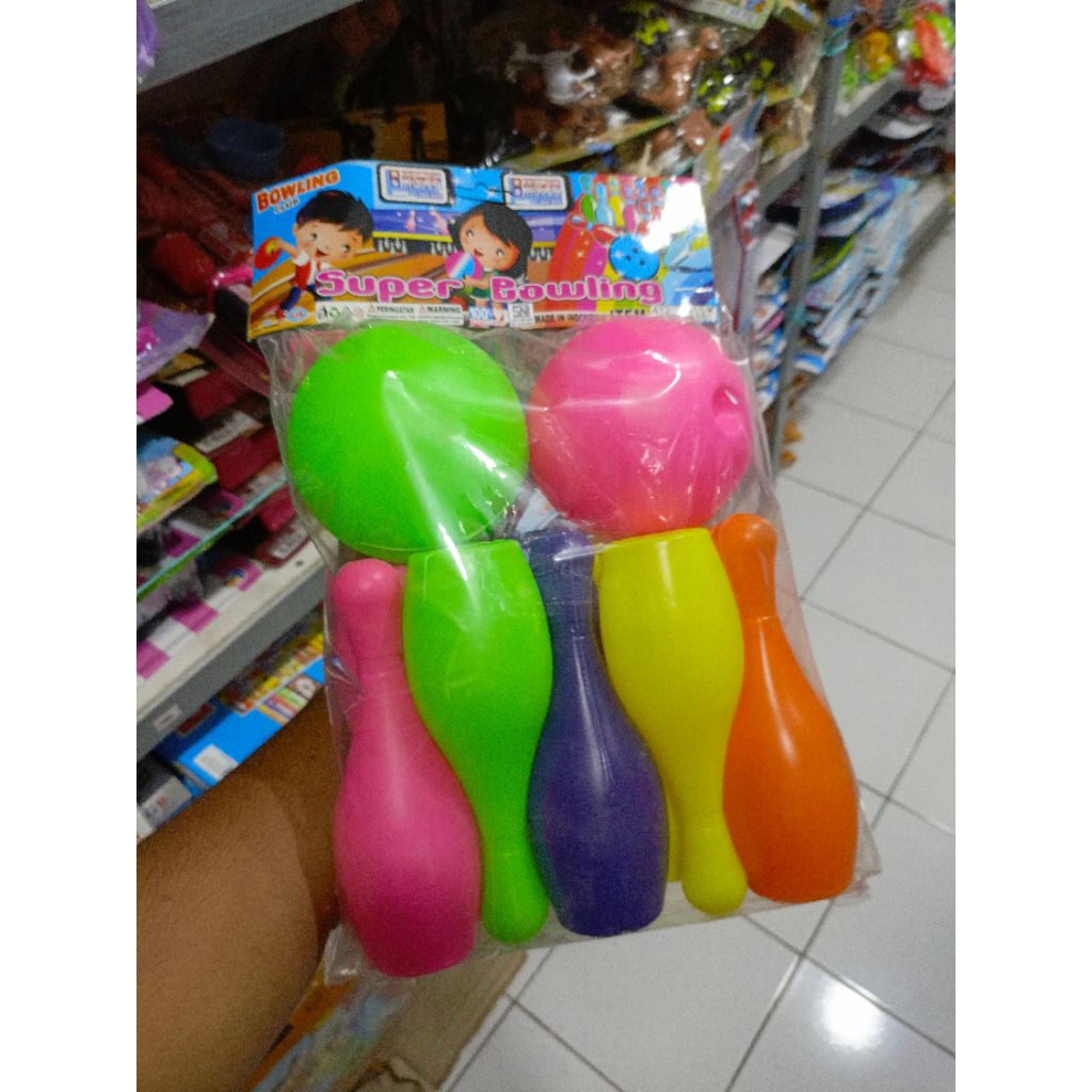 Mainan Bola Bowling BOLA BOWLING Mainan paket bola bowling