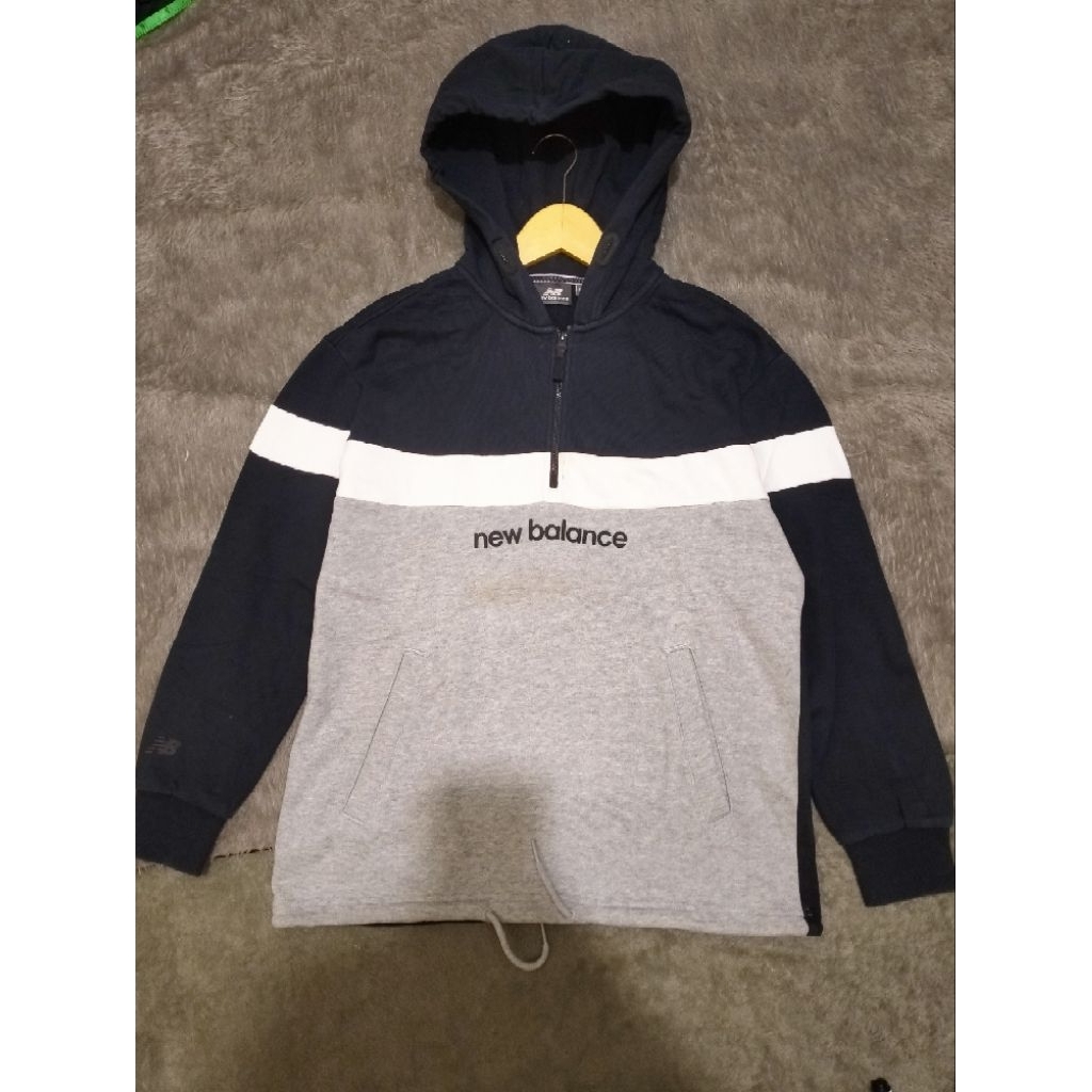 half zip hodie new balance