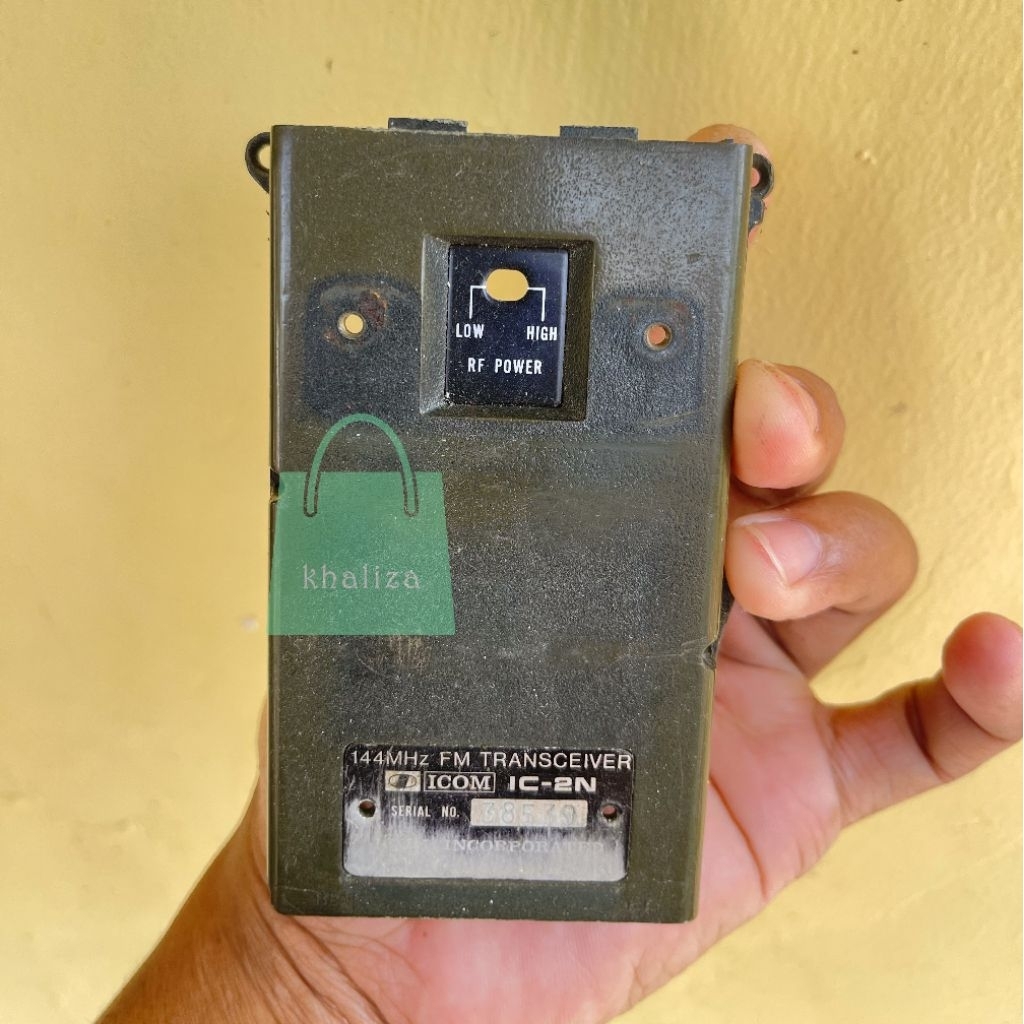 Cover Belakang Casing HT Icom IC2N