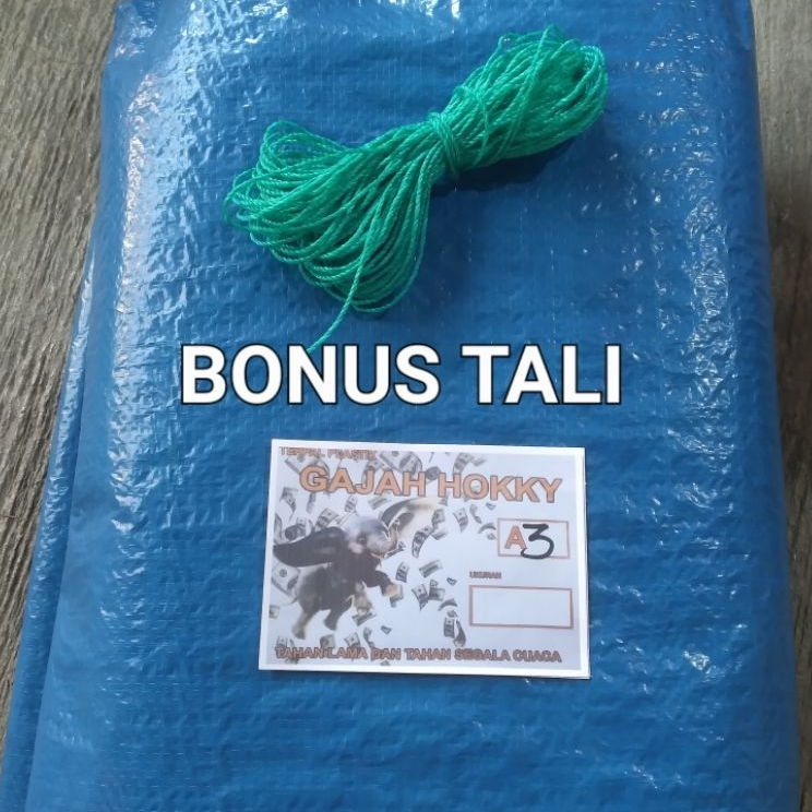 Terpal Tenda 2x7 A3 Terpal Jemur Padi Terpal Serbaguna