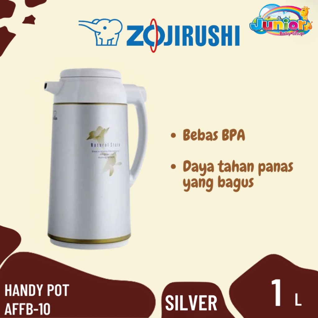 Zojirushi Handy Pot AFFB-10 1 Liter - Pot Termos Kaca