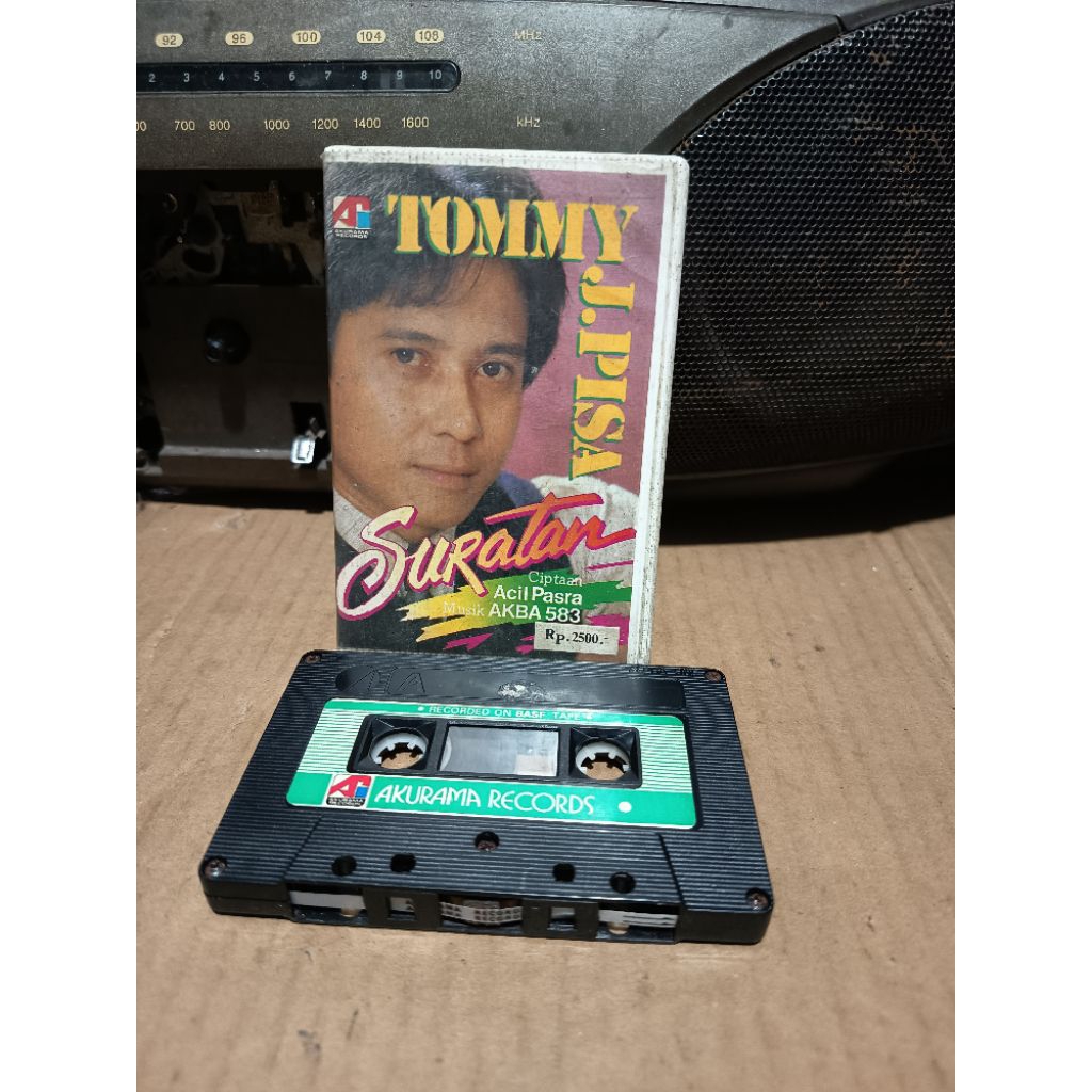 kaset pita Tommy J Pisa * suratan
