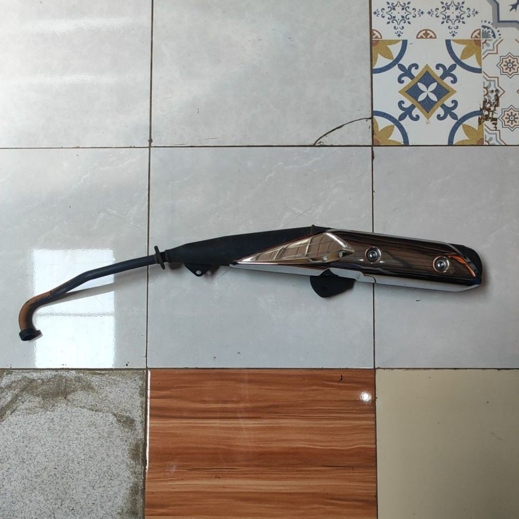 Knalpot Kenalpot Standar HONDA REVO FIT FI INJEKSI, BLADE NEW, SUPRA X 125 original