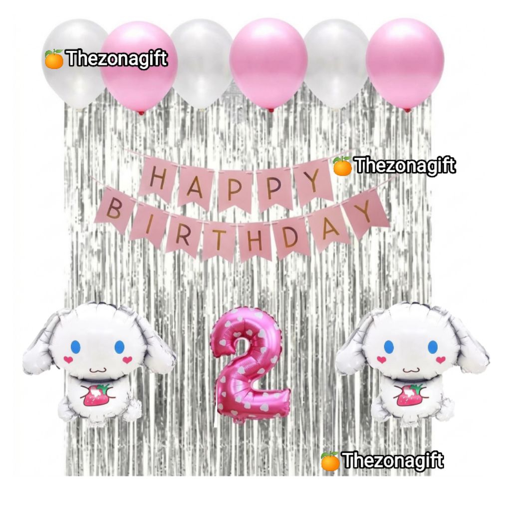 PAKET BALON DEKORASI ULANG TAHUN || PAKET DEKORASI ULANG TAHUN ANAK || SET DEKORASI ULANG TAHUN ||PA