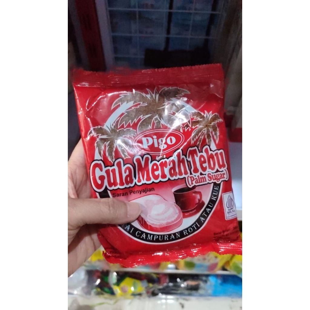 palm sugar / gula palm pigo kemasan 250 gr x 48 pcs ( harga per karton besar)