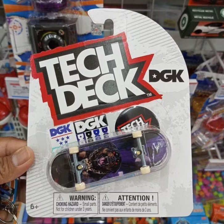 TECHDECK FINGERBOARDS DGK BULDOG BLACK