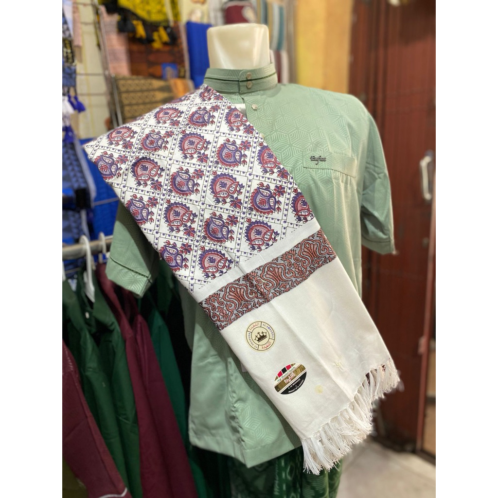 RIDA SAFHEDA KASHMIRI / SELENDANG KASHMIRI INDIA