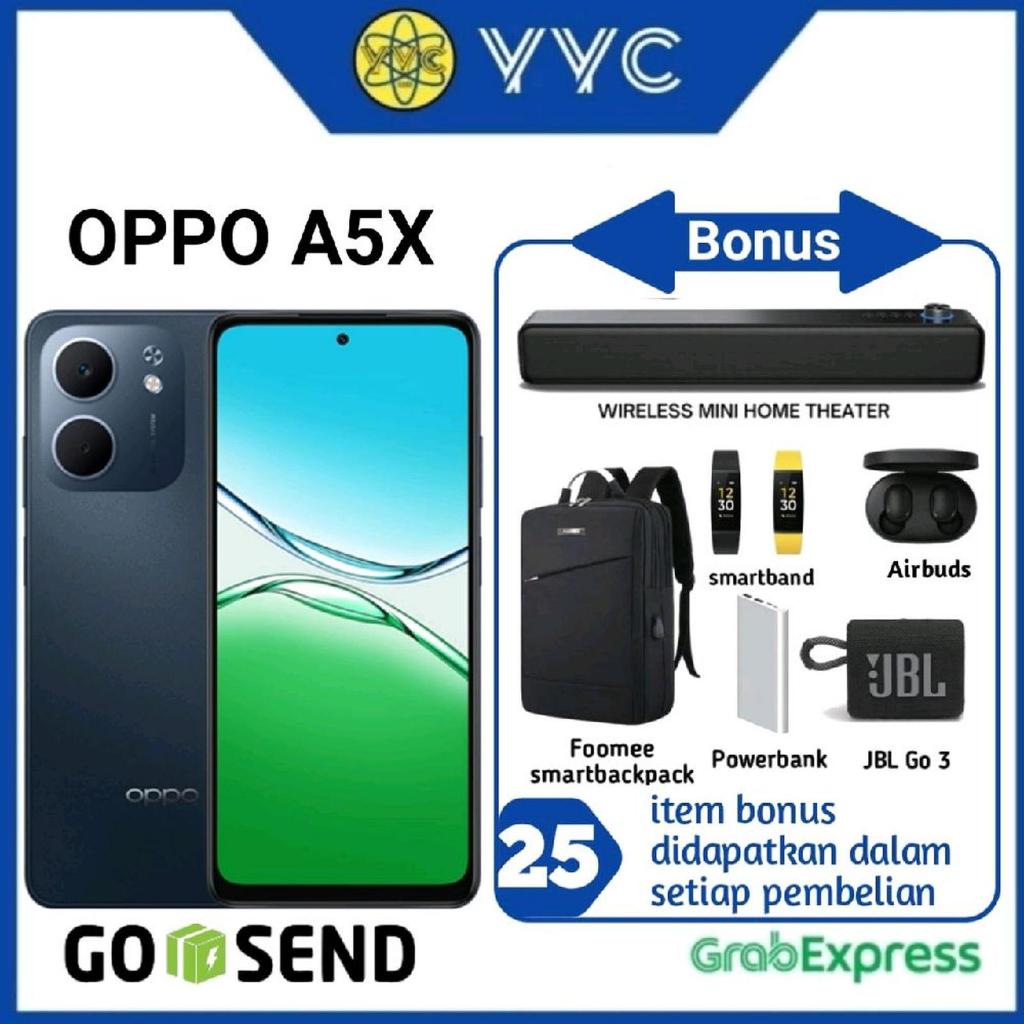 Oppo A5X 4G Ram 4/128GB [Ram 4GB Internal 128GB] - Garansi Resmi