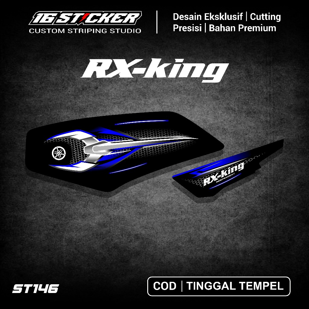 Striping Rx King 2008 - 2007 / Sticker rx king variasi 2008 tinggal pasang