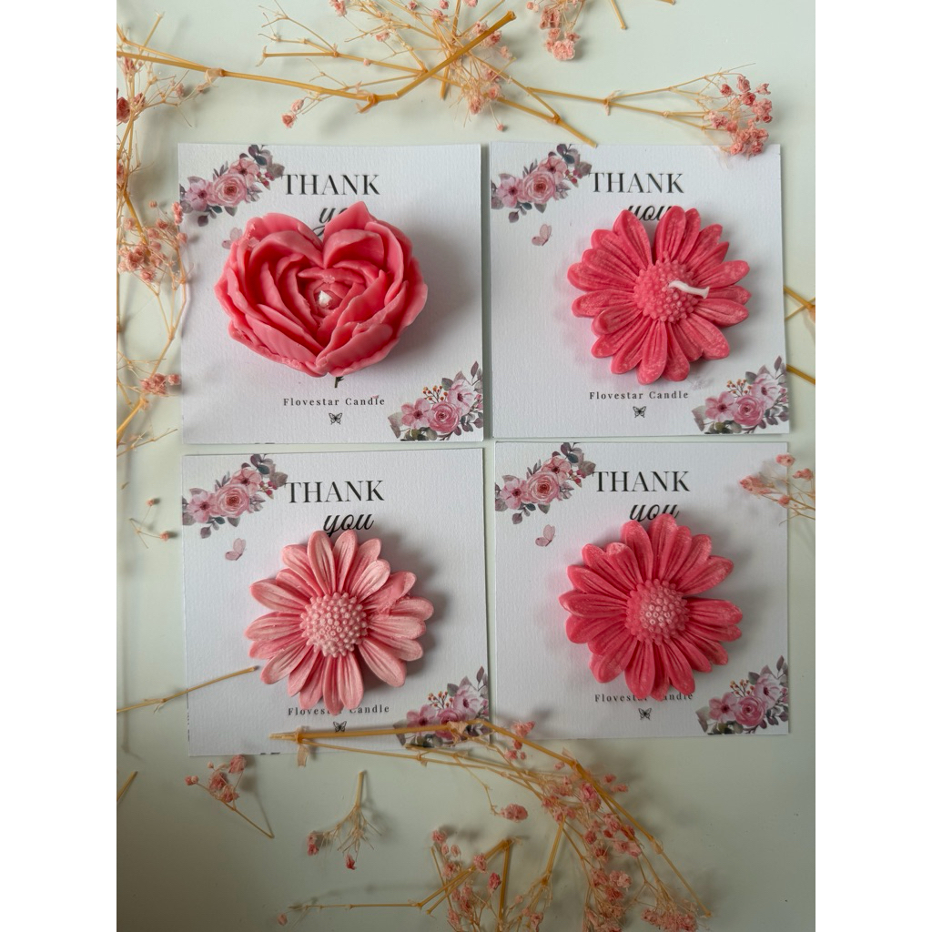 Lilin aromatherapy souvenir wedding, ultah