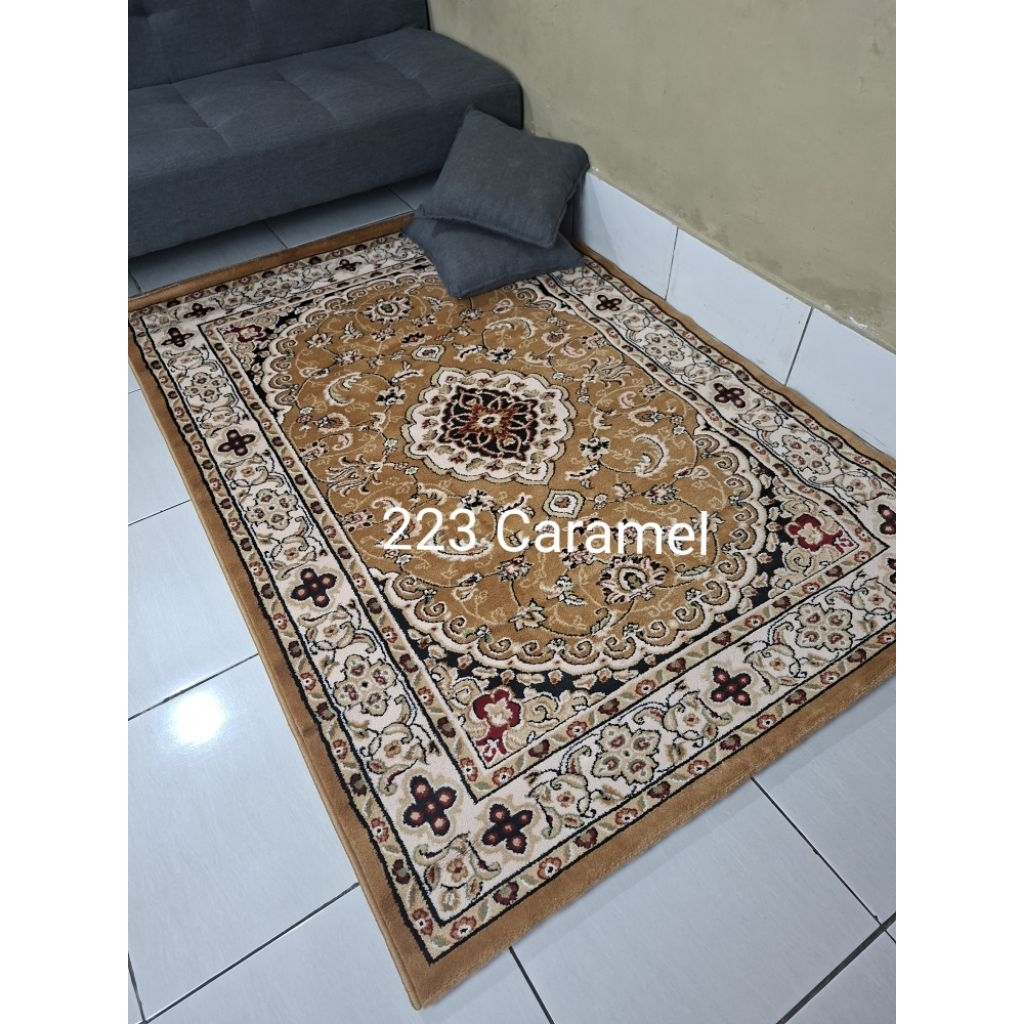 Karpet Mewah Kecil Bawah Meja Motif Turkey Iranshahr 120x170 cm