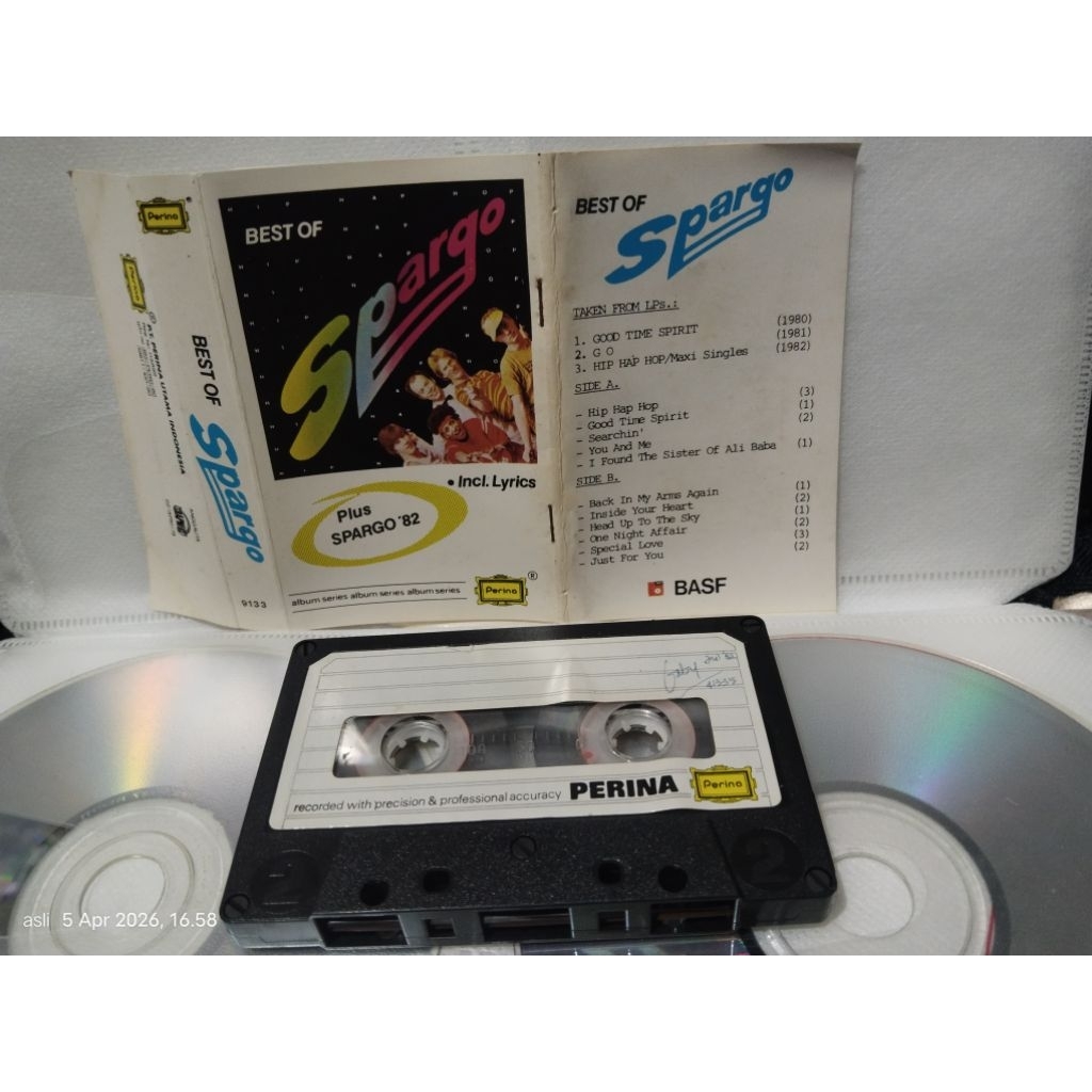 kaset pita spargo best of album