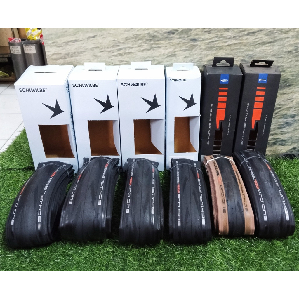 TIRE / BAN LUAR SCHWALBE PRO ONE 700 x 25C / 700 x 28C / 700 x 30C / 700 x 32C / 700 x 34C TLE - Tub
