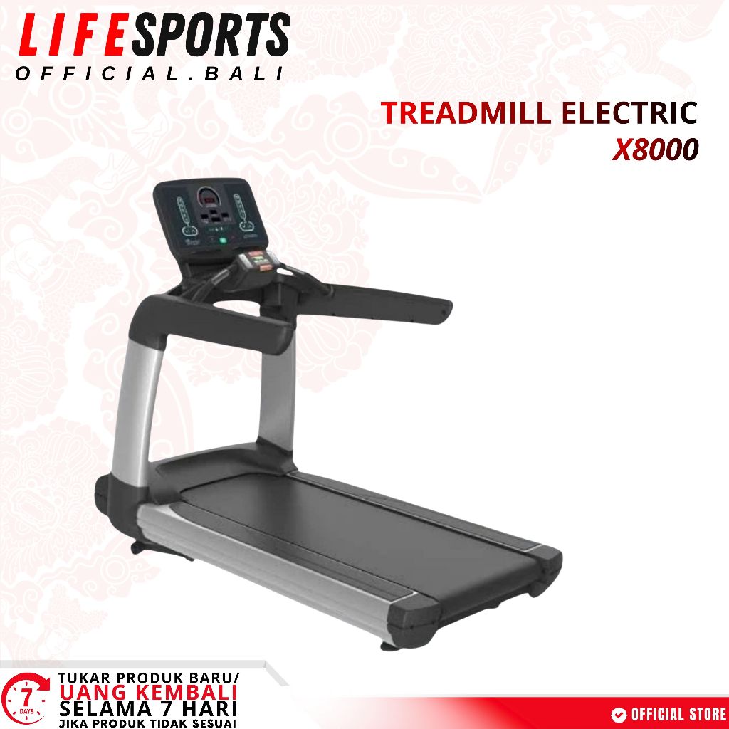 LIFESPORTS - NEW CARDIO Walking Pad Treadmill Listrik Elektrik DHZ X8000 AC 3 HP Motorizhed