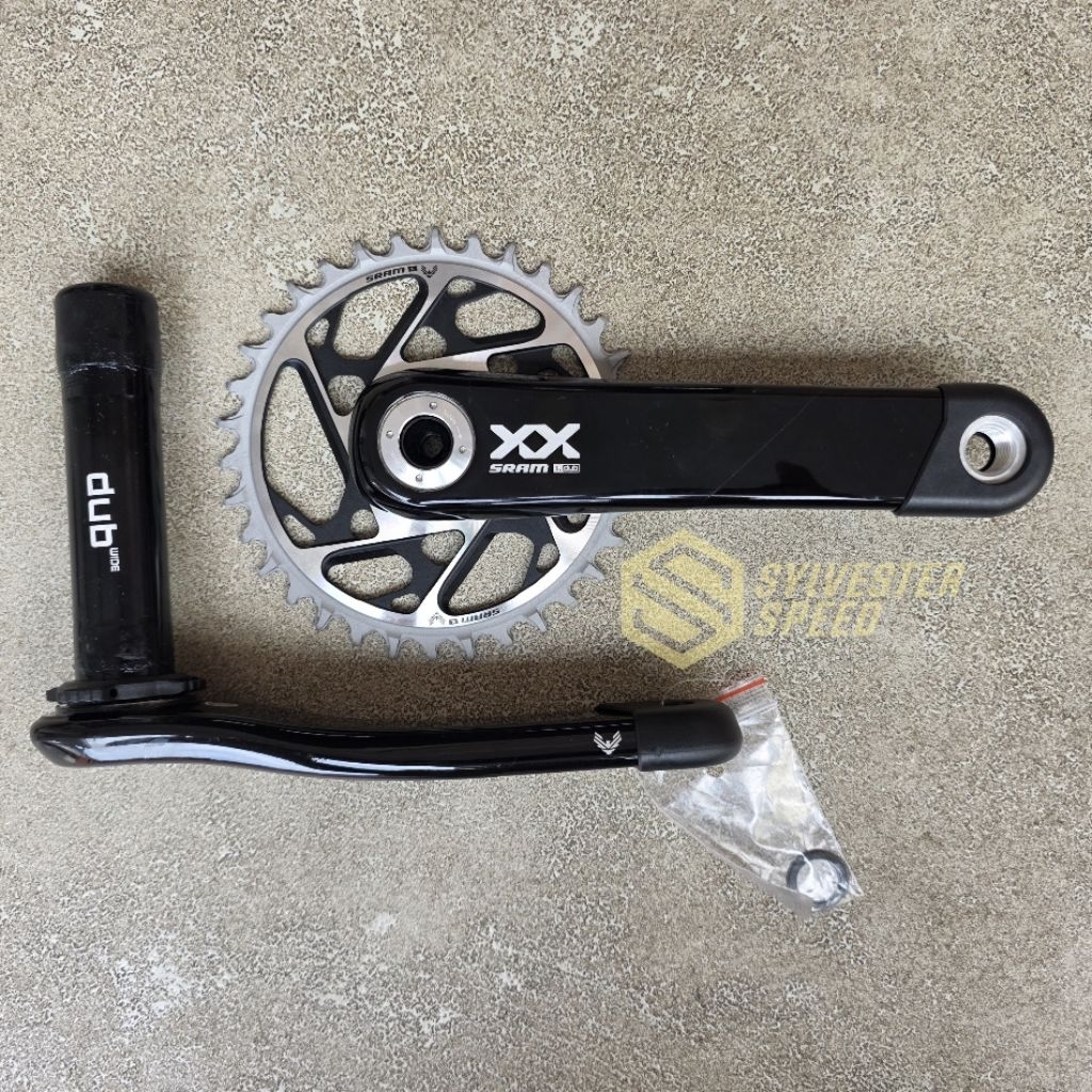 Crank Sram XX SL Carbon AXS Transmission Eagle Dub 34T Boost 3 mm offset 34 T Lunar