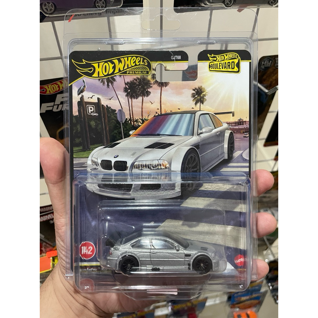 Hot Wheels Premium BMW M3 GTR [FREE PROTECTOR]