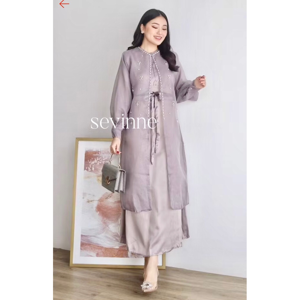 Gamis Pesta Mewah / Dress Organza / Gamis organza (PL)