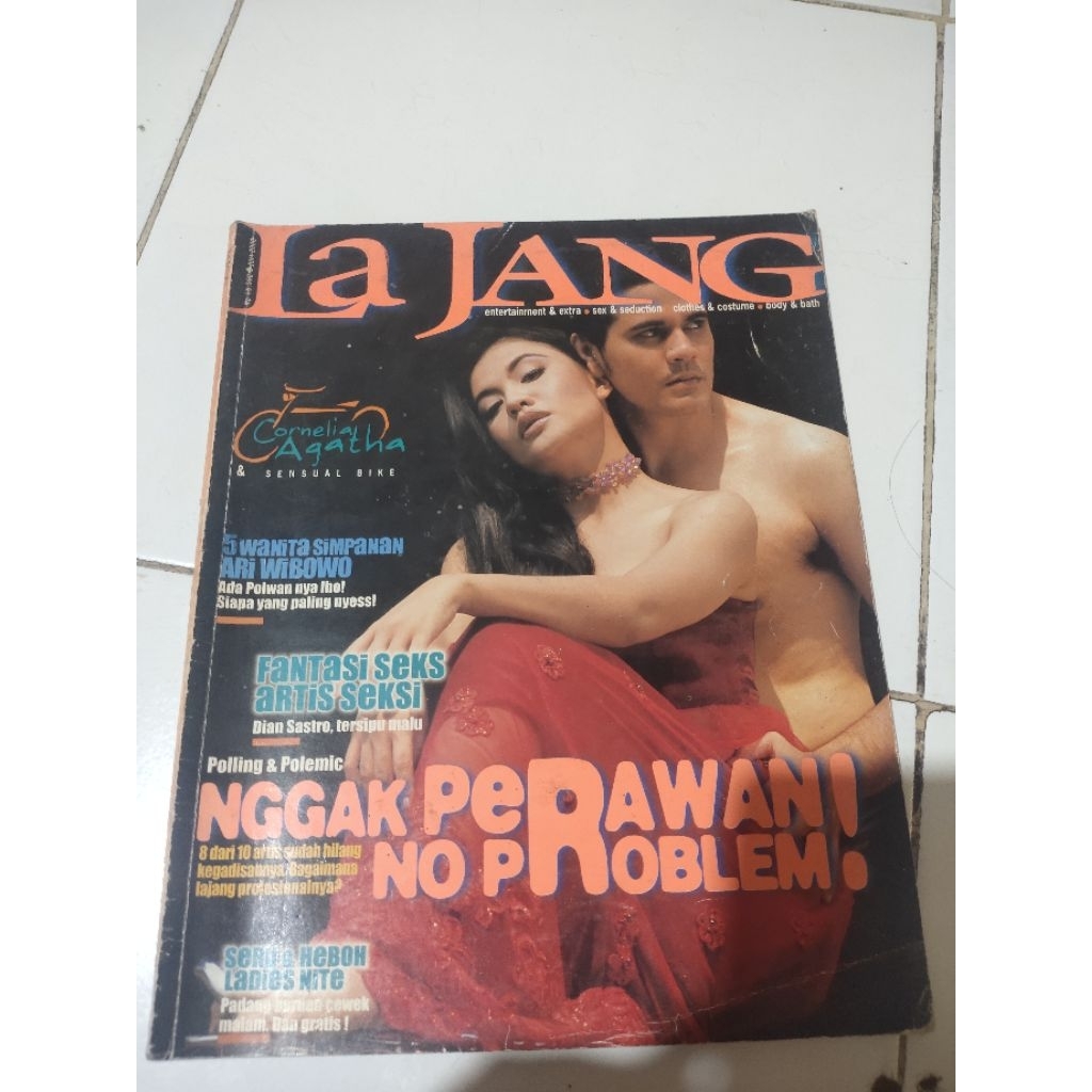 Majalah LA JANG Cover Cornelia Agatha