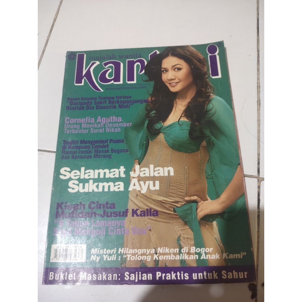 Majalah Kartini Cover Cornelia Agatha
