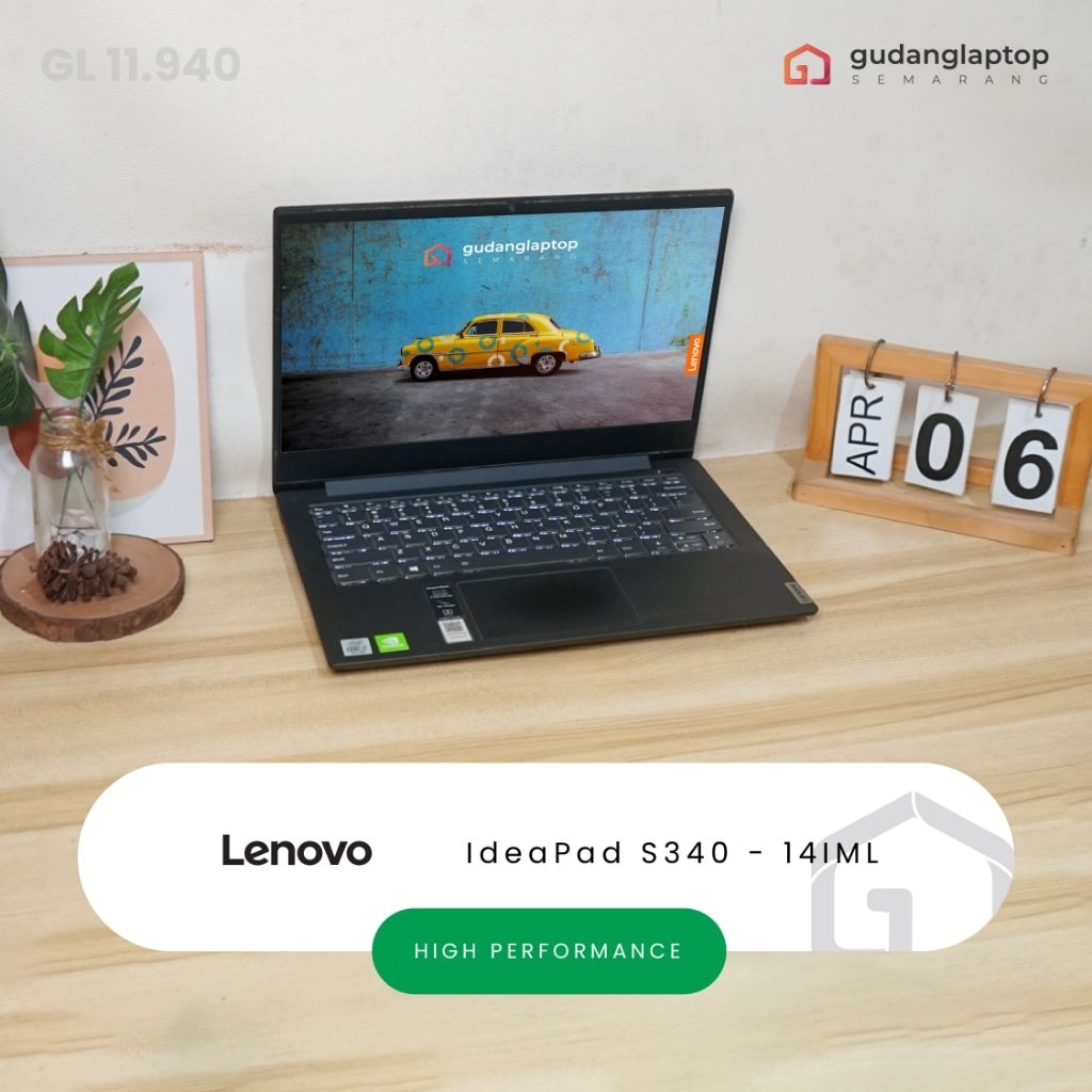 LENOVO IdeaPad S340 - 14IML Intel Core i7-10510U 8/512 Nvida MX230, Backlight, 14 inch FHD IPS | GL1