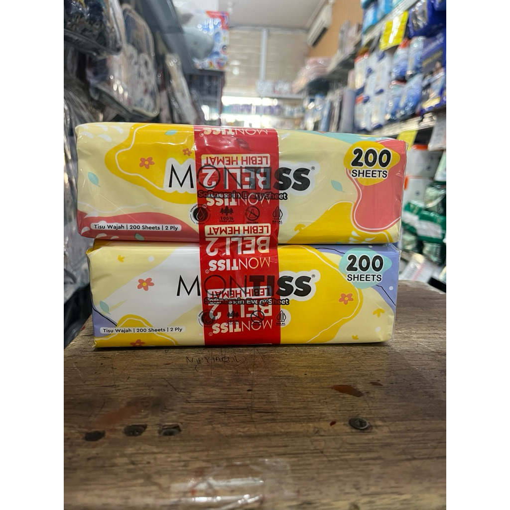 montis tissue wajah