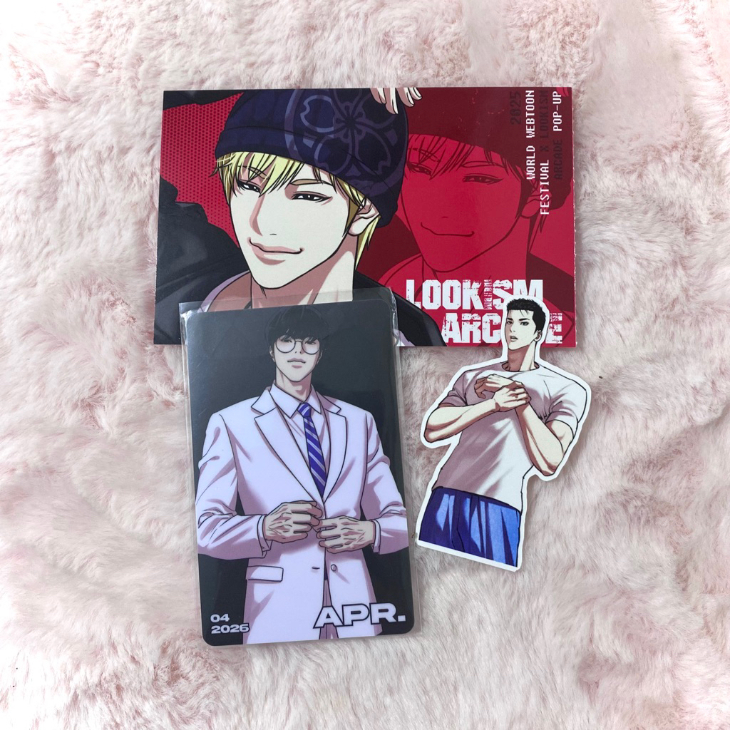 Lookism yoojin ryuhei official merch
