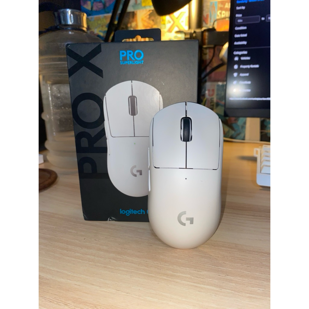 [SECOND] Logitech G Pro X Superlight Gaming Mouse - White