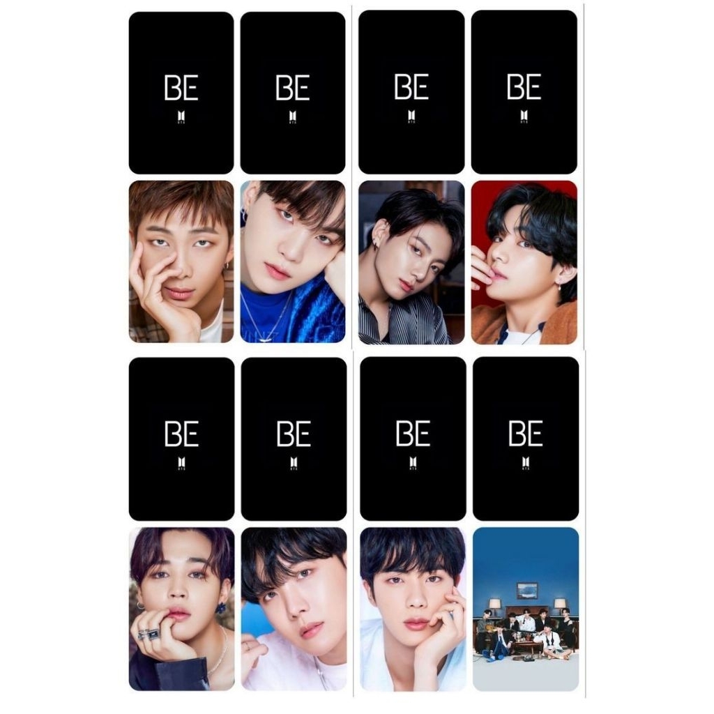 200 pcs Photocard bts hologram lomo card band KPop bts exo blackpink